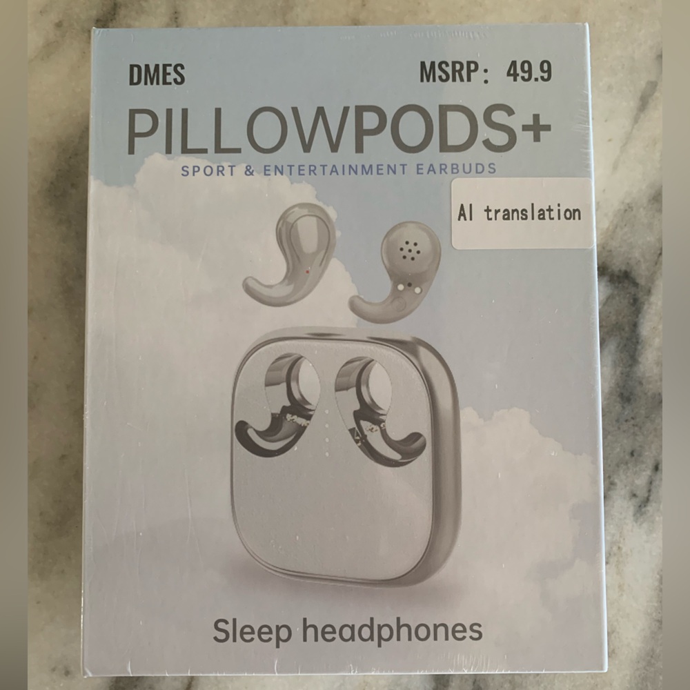 DMES Pillowpods+ Sleep Headphones